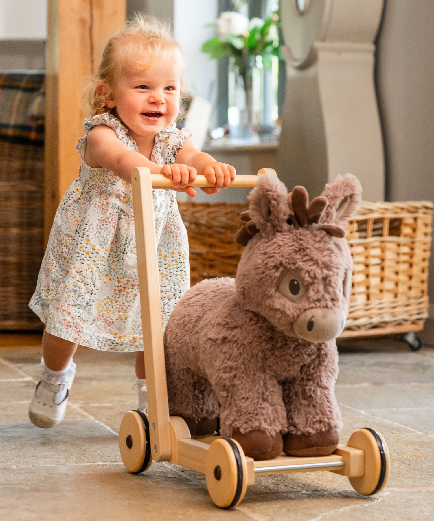 Norbert Donkey Walker & Ride On by Little Bird Told Me