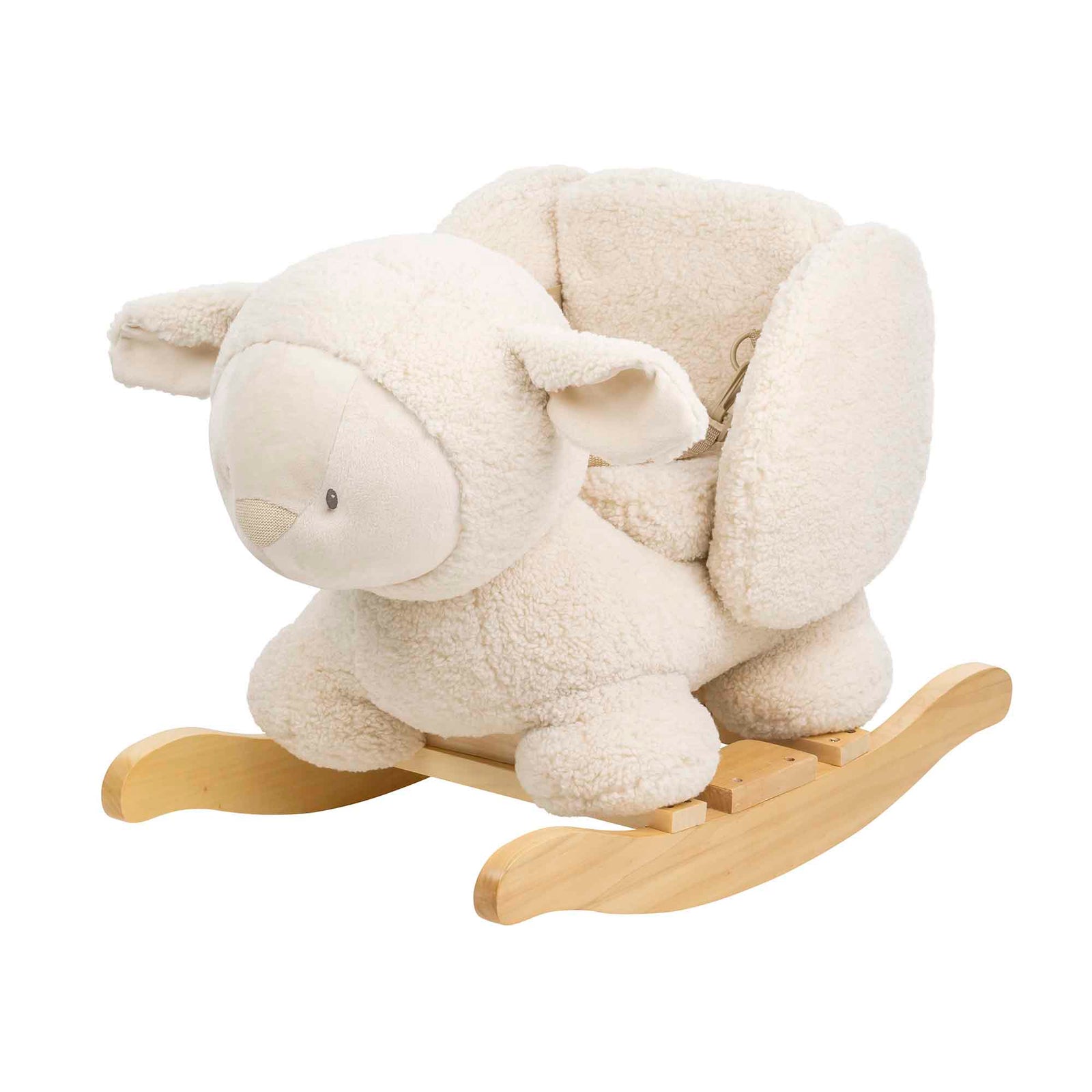 Nattou Ecru Sheep Teddy Rocking Animal