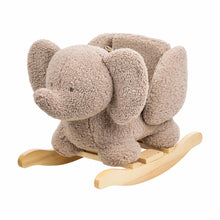 Nattou Taupe Elephant Teddy Rocking Animal