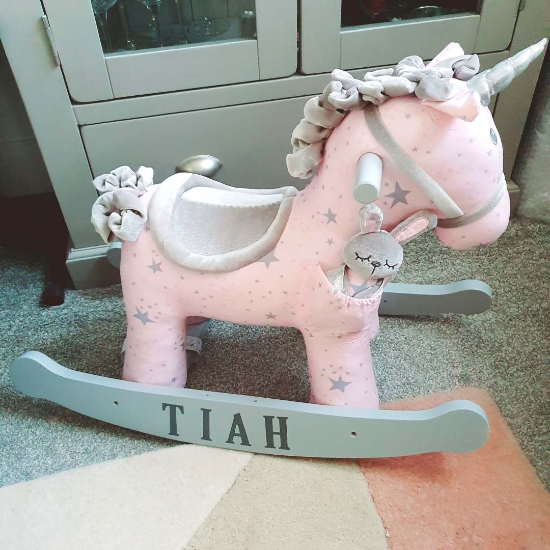 LBTM Rocking Horse Name Stickers for Personalisation