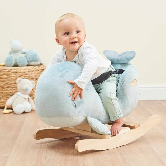 Nattou Rocking Toy 'Sally' the Whale - Blue