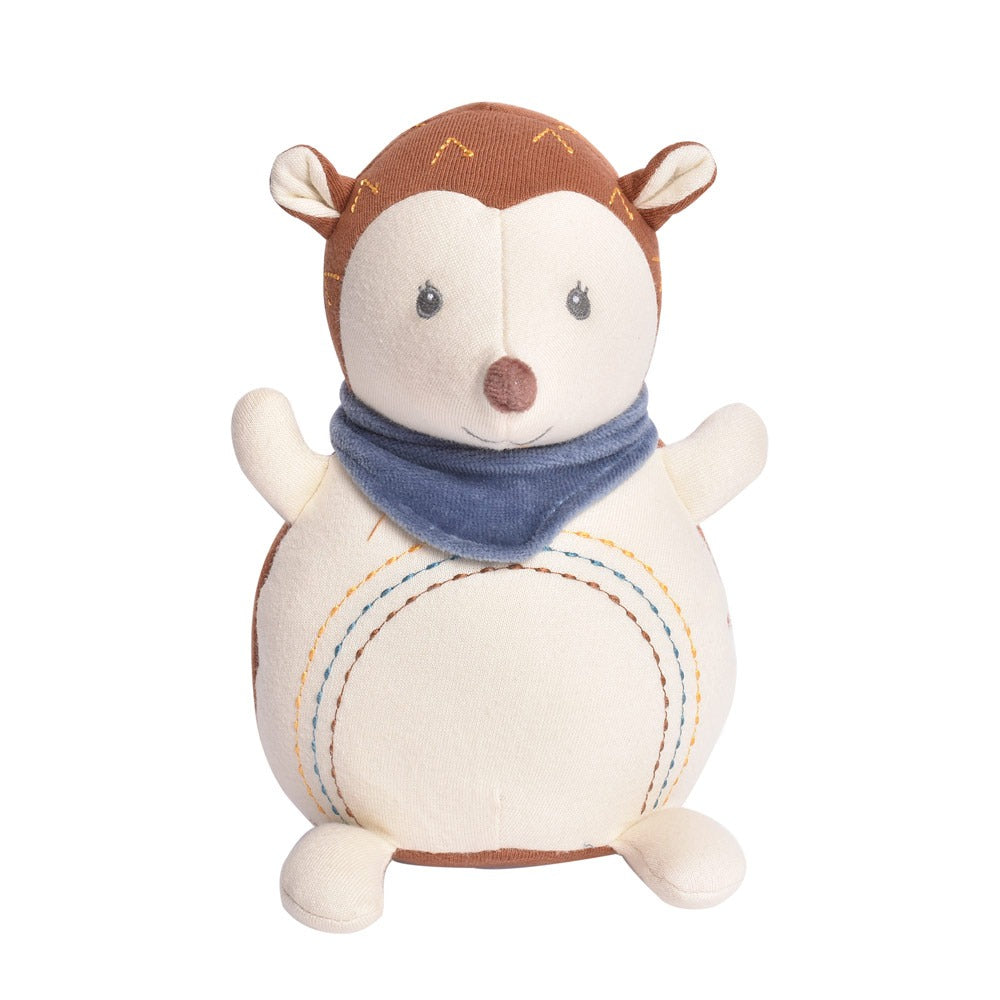 Tikiri Ethan the Hedgehog Plush Activity Toy for newborn