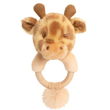 Eco-Friendly Baby Ring Rattle Giraffe - Recycled Plastic