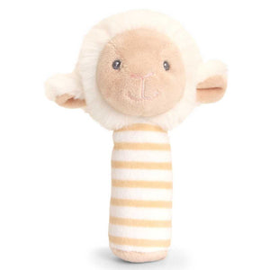 Eco-Friendly Baby Soft Stick Rattle Lamb - Recycled Plastic