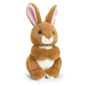 Eco-friendly Rabbit Soft Cuddly Toy 18cm Recycled Plastic