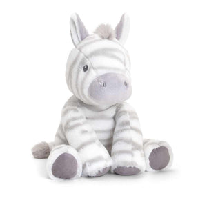 Cuddly Zebra Soft Stuffed Animal Toy 25m Recycled Plastic