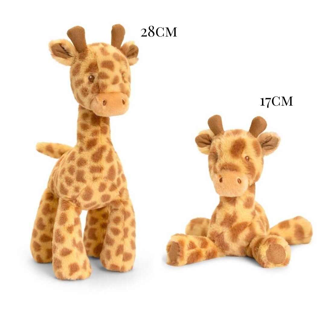 Huggy Giraffe Soft Cuddly Toy 17m Recycled Plastic