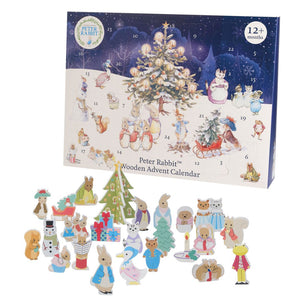 Advent Calendar - Peter Rabbits- certified sustainably sourced wood - Aged 1-4