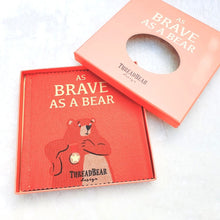As Brave as a Bear Rag Book in Gift Box