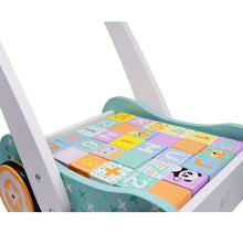 Baby Walker with Blocks - Can be Personalised