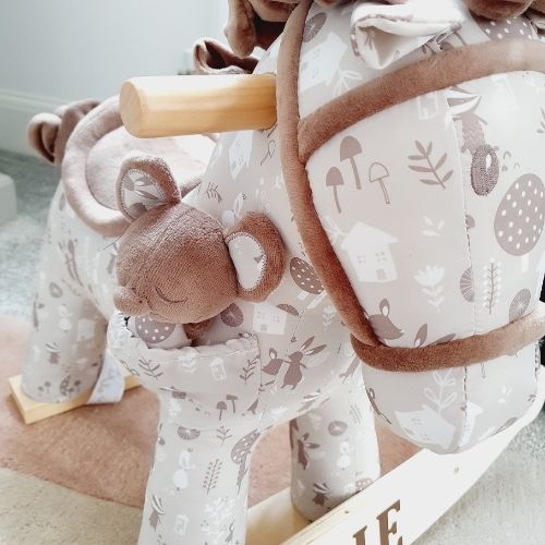 Biscuit & Skip Rocking Horse (9 months+) by Little Bird Told Me