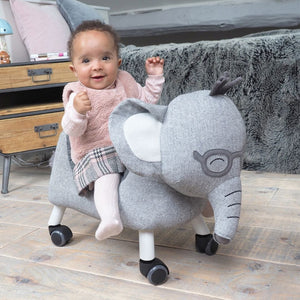 Cuthbert Ride On Elephant toy for 1 year old - DISCONTINUED