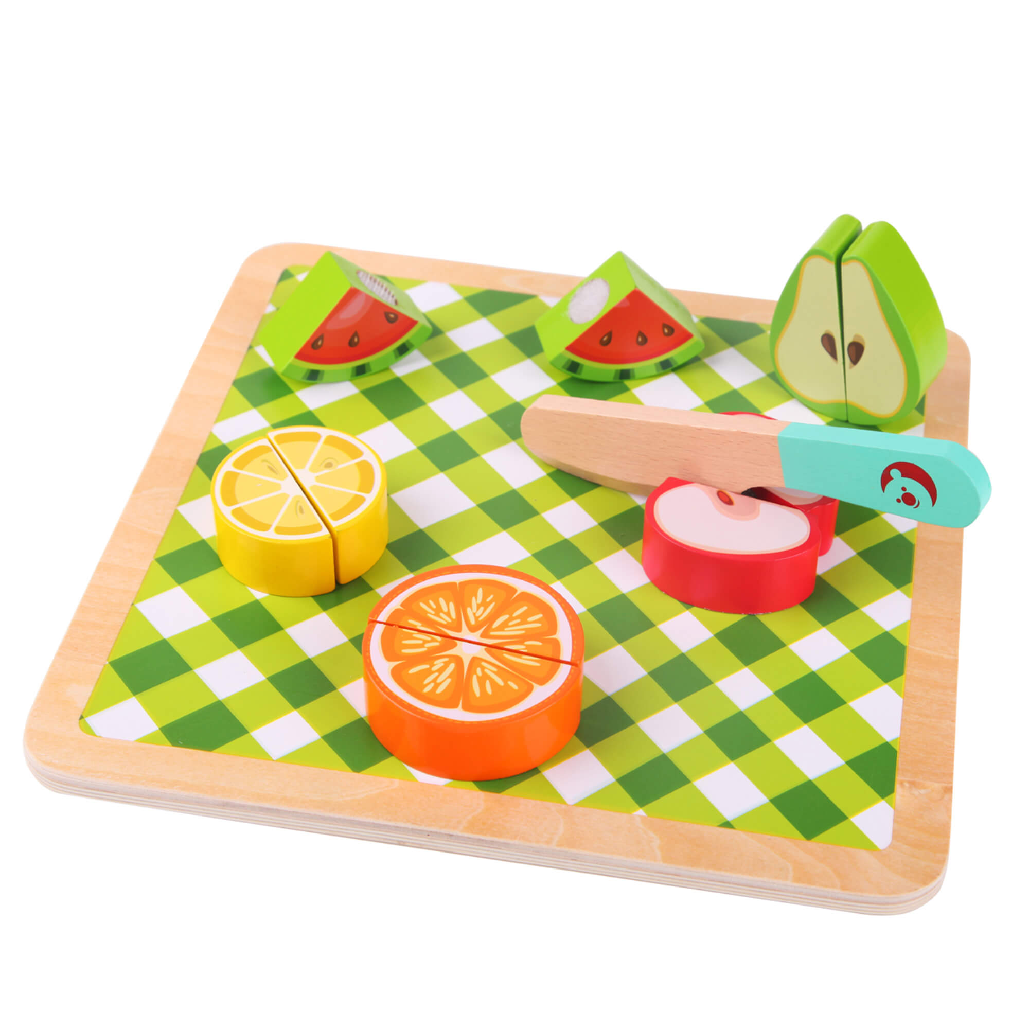 Cutting Fruits Puzzles for 18 months old