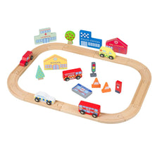 Emergency Services Road Track Vehicle Play Set for 3 years old