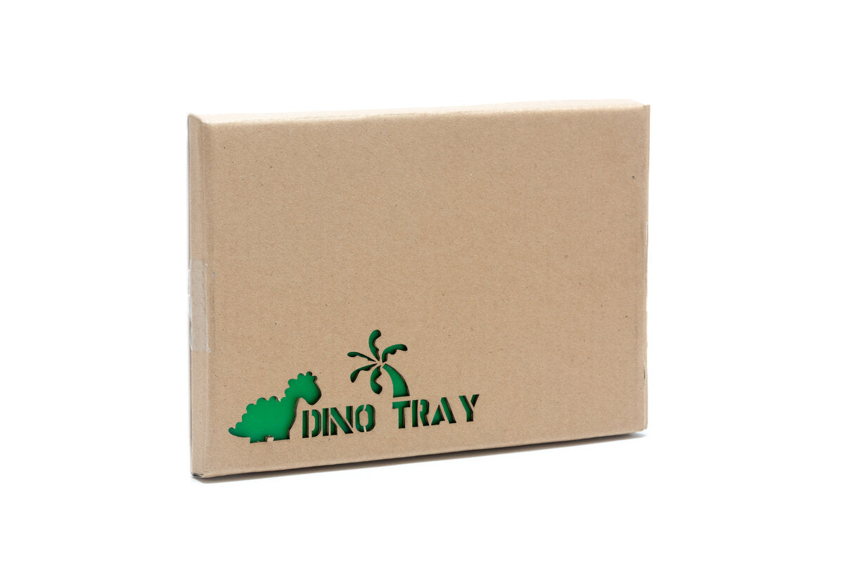 Fairtrade Wooden Dinosaur Toy Playset for 3 years old