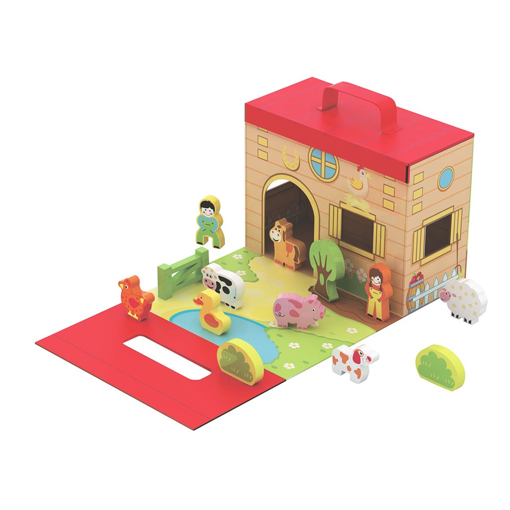 Foldaway Farm House and Animals