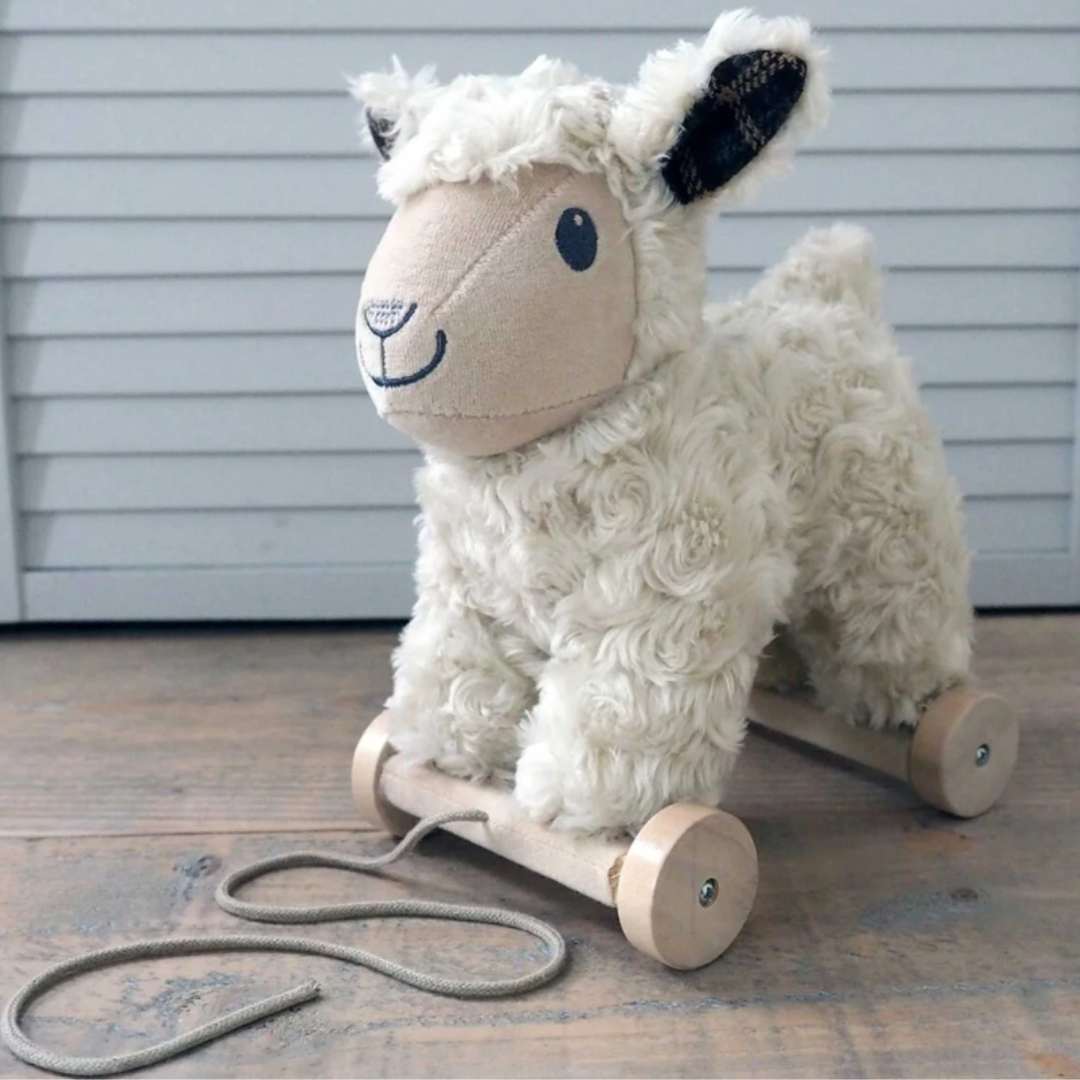 Rocking deals lamb toy