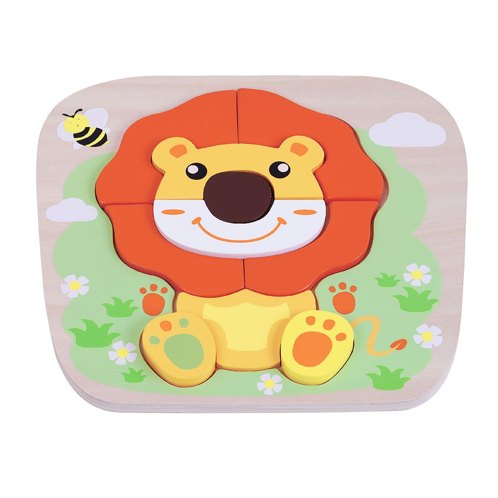 Lion Raised Puzzle Jumini