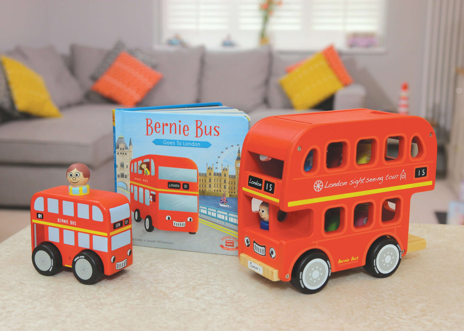 Bernie Bus Goes to London