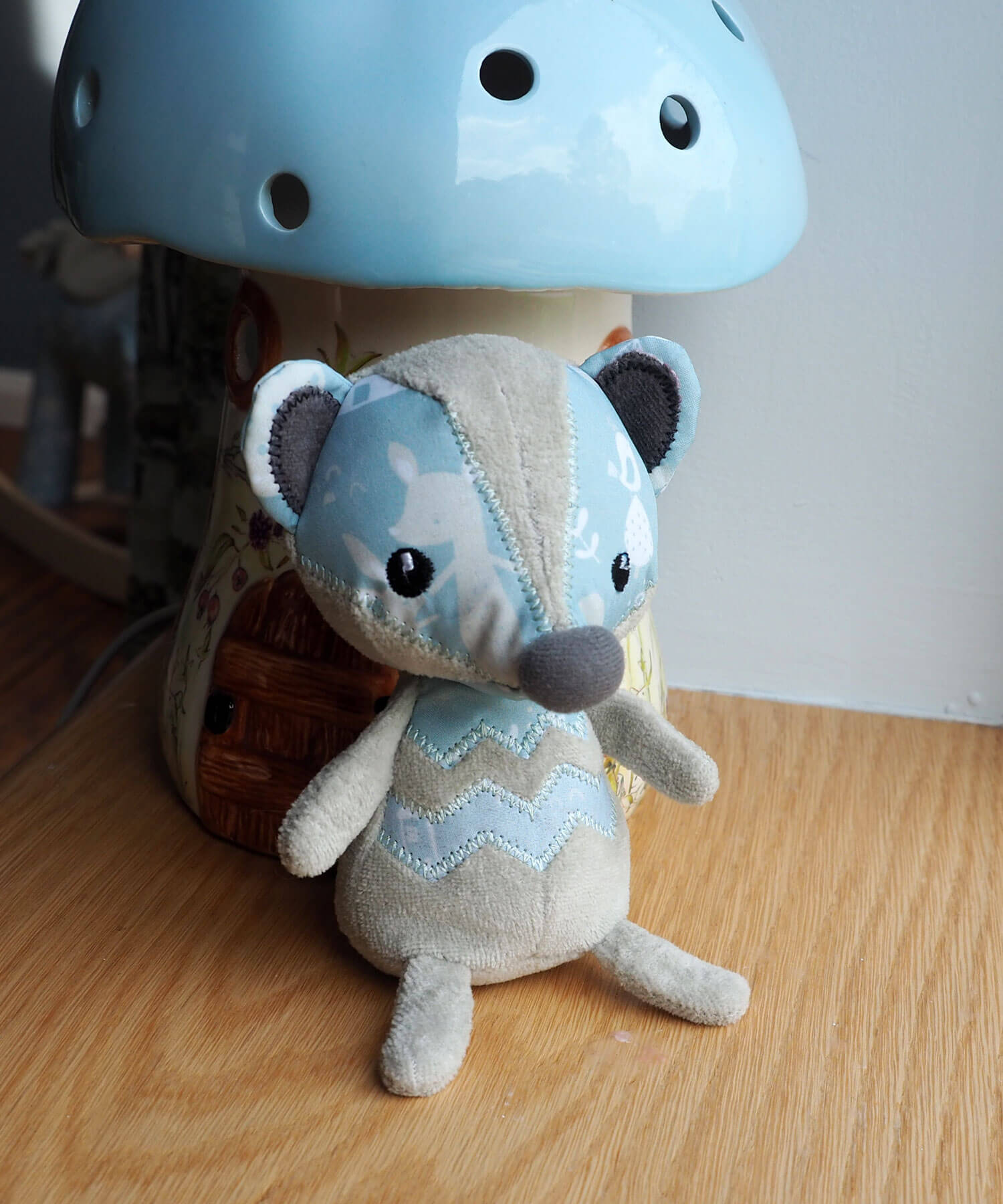 Munchkin Badger Baby Soft Toy and Rattle