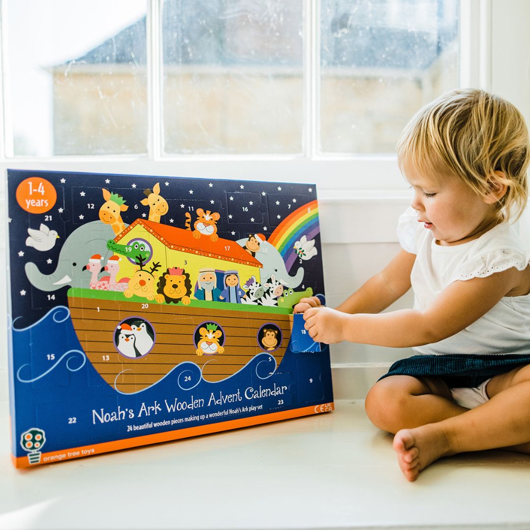 Advent Calendar - Noahs Ark -  certified sustainably sourced - Aged 1-4