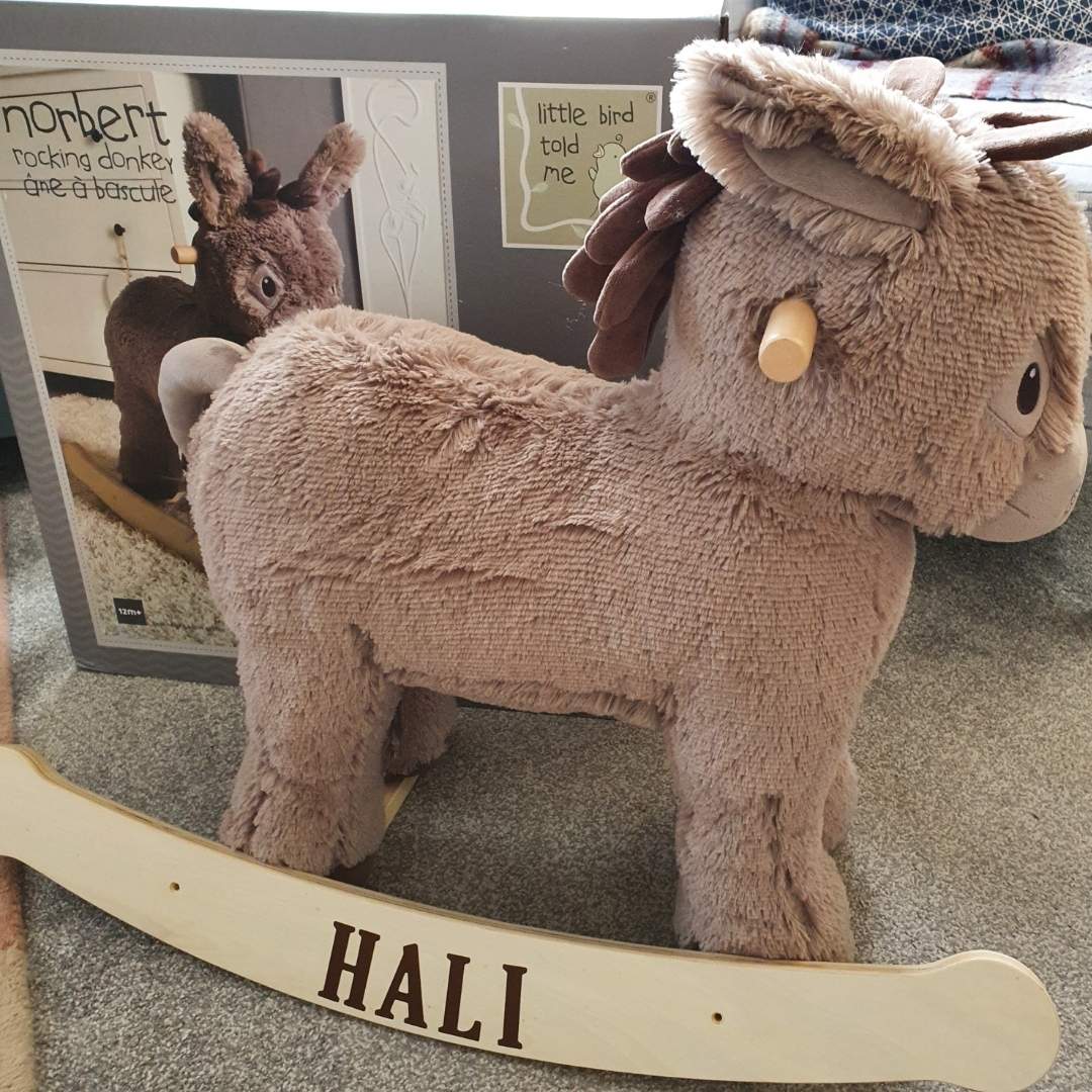 Norbert Rocking Donkey Animal for 9 months old by Little Bird Told Me