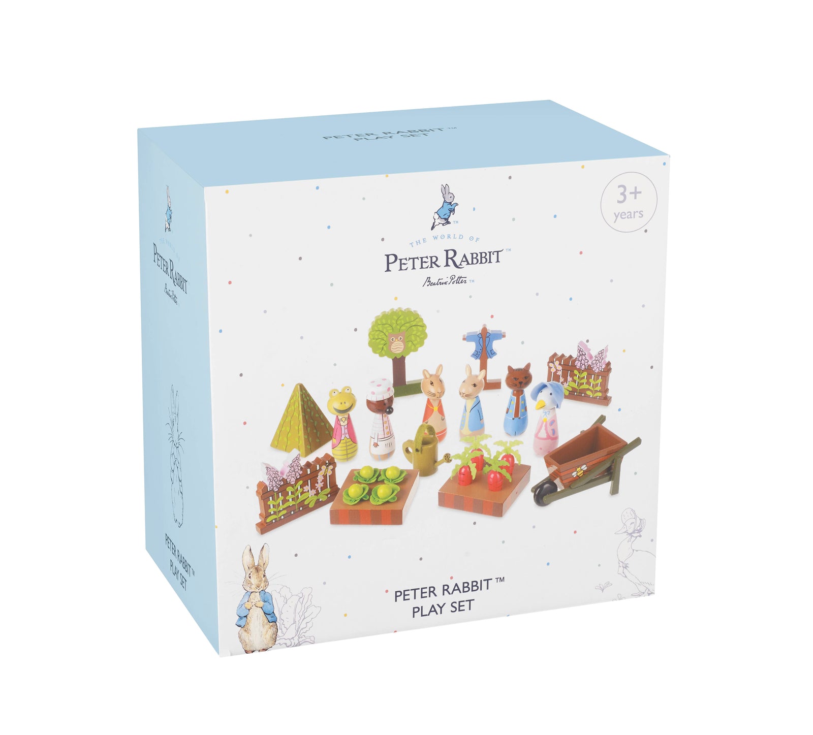 Peter Rabbit™ Play Set wooden garden for 3 years old