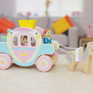 Princess & Prince Horse and Carriage Toy