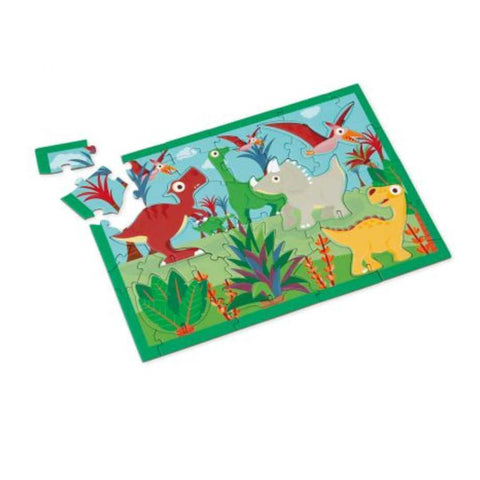 Scratch PlayPuzzle 3D - Dinosaurs for 3 years old