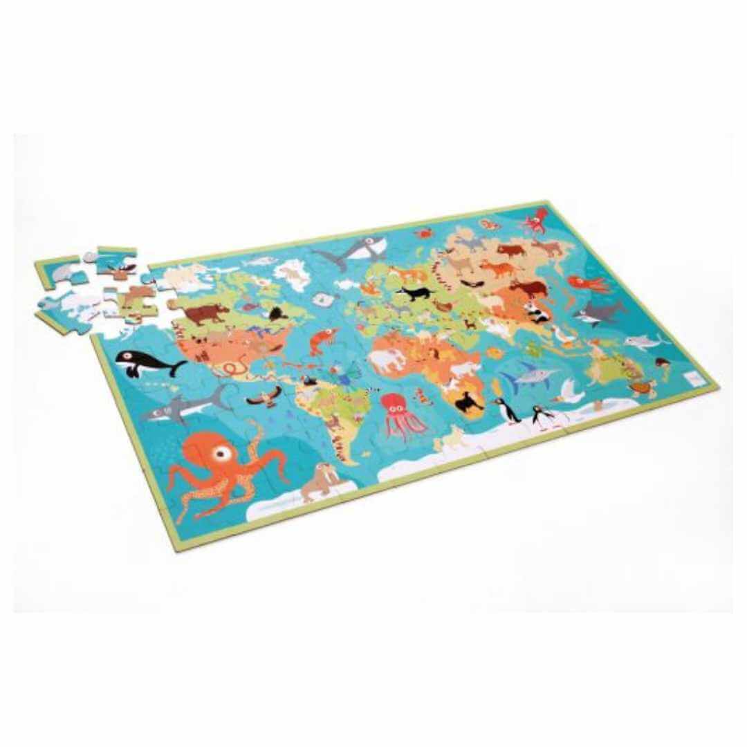 Scratch XXL Puzzle 100 pcs Animals of the World for 5 years old