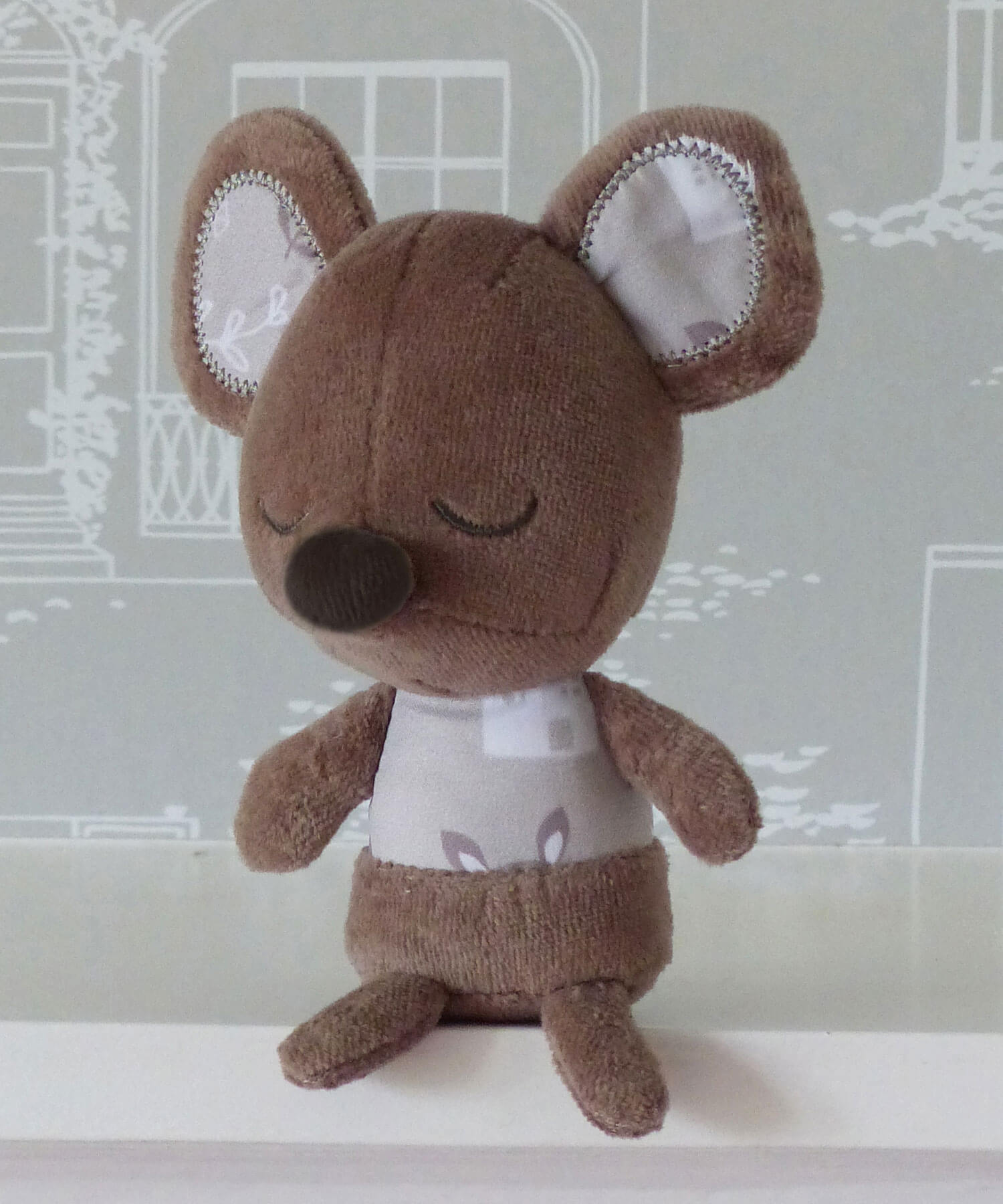 Skip the Mouse Baby Soft Toy and Rattle