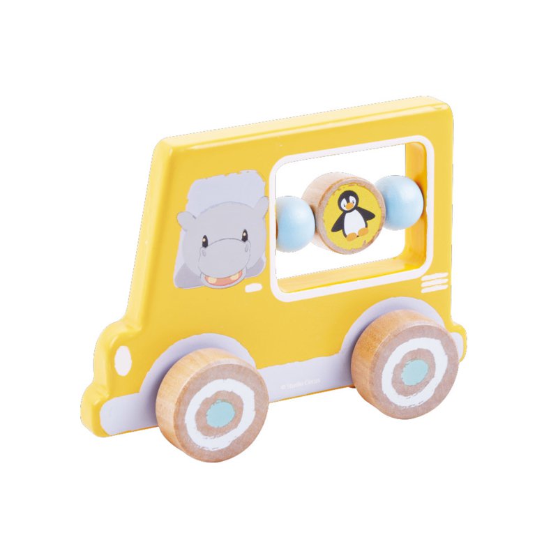Hippo Activity Car - Wooden Toys For Children