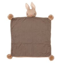 Baby Threads Taupe Bunny Comforter - GOTS organic cotton - from birth