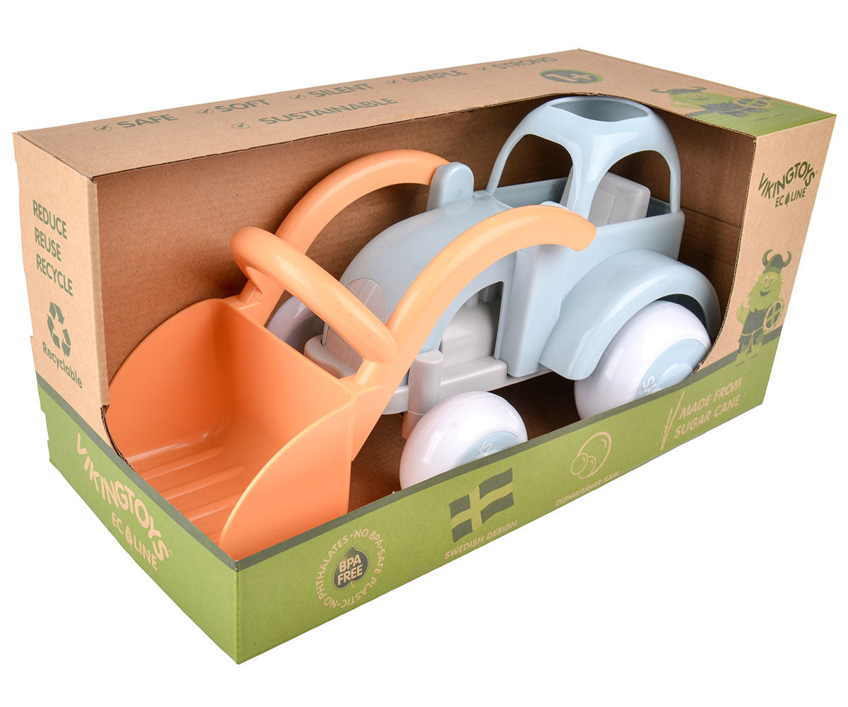 Tractor Toy for 1 Year Old - Eco-Friendly Plant-Based Plastic - JUMBO Size