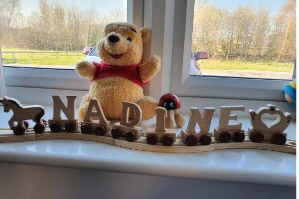 Wooden Train Letters & Engine Sets