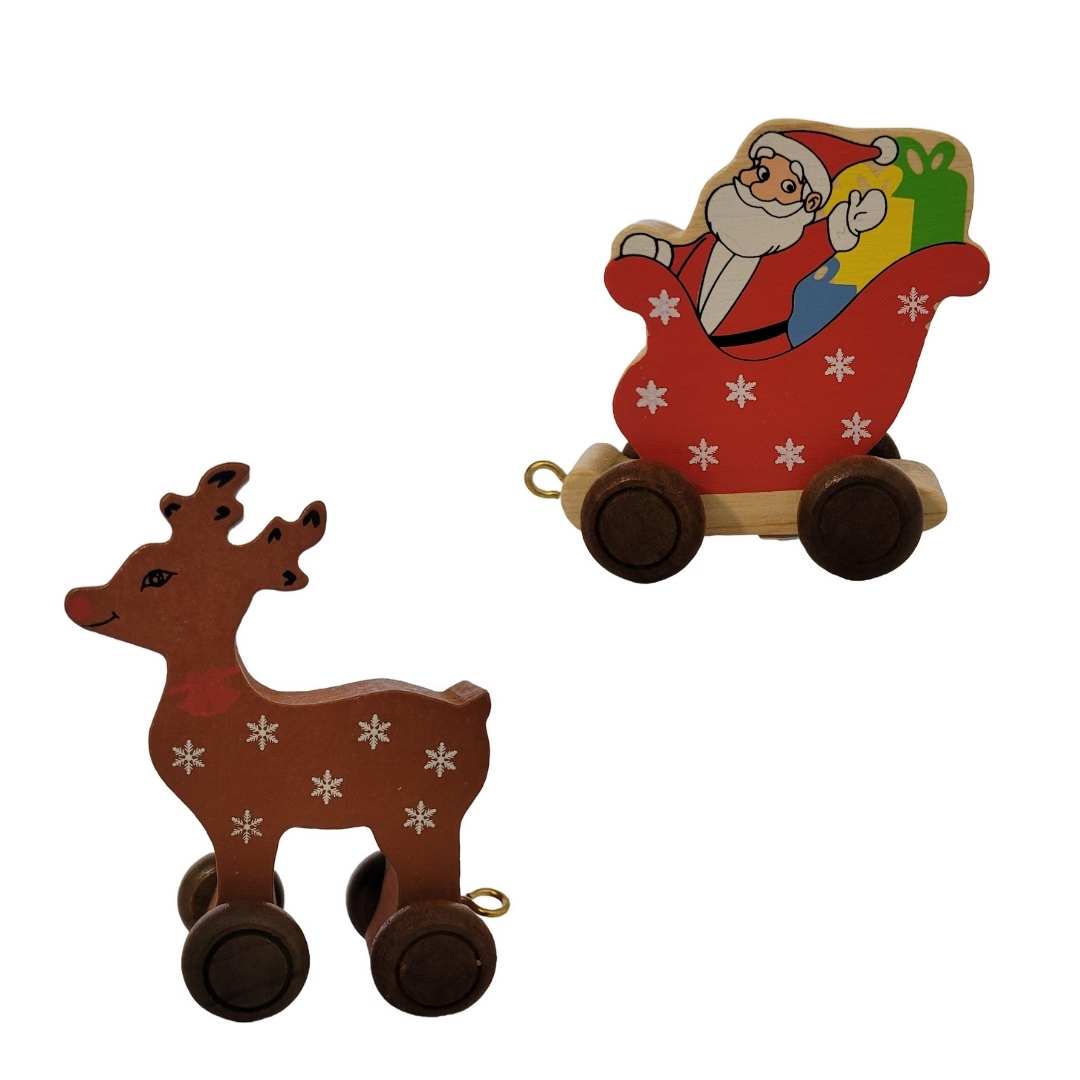 Wooden Train Letters & Engine Sets