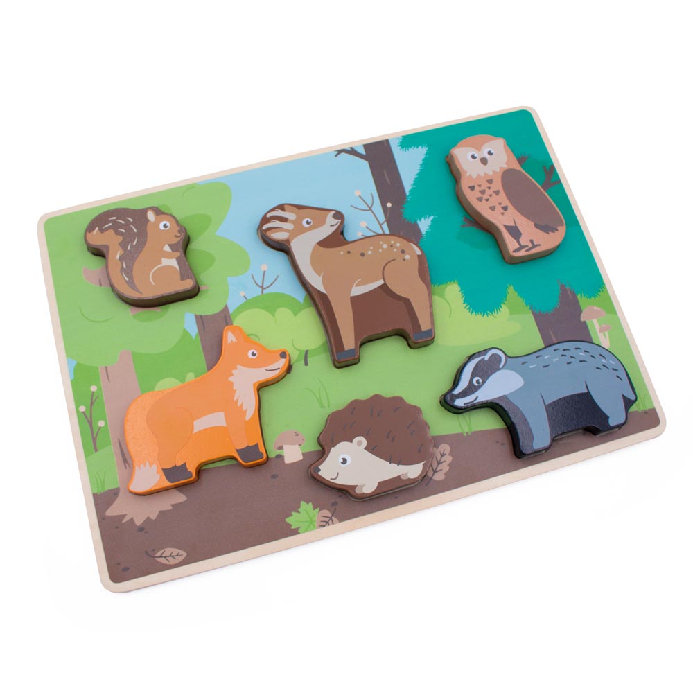 Woodland Chunky Puzzle Jumini