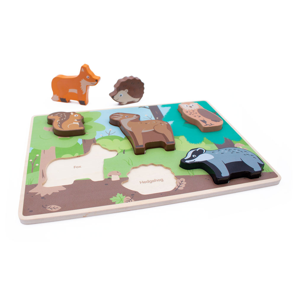 Woodland Chunky Puzzle Jumini