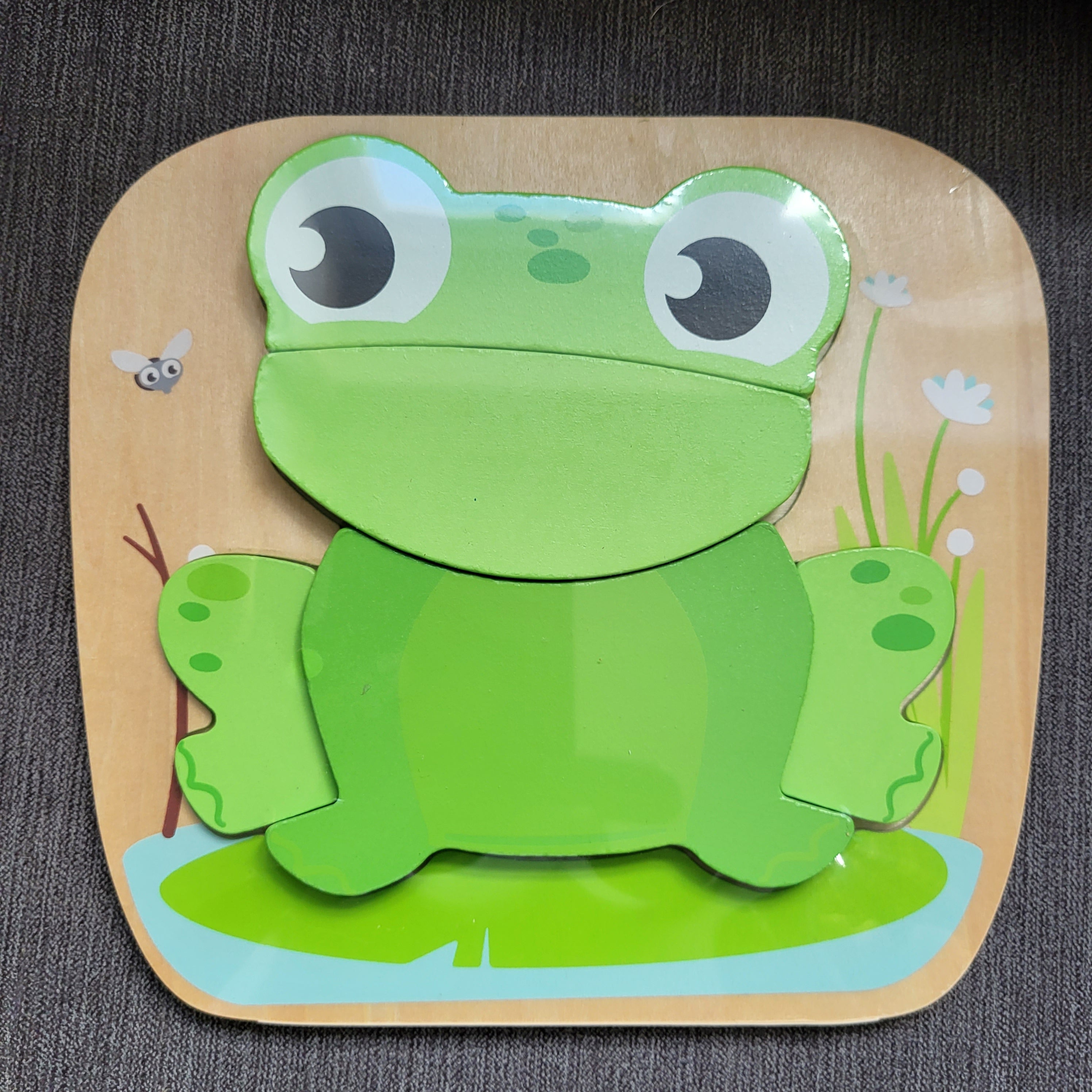 Woodland Frog Raised Puzzle