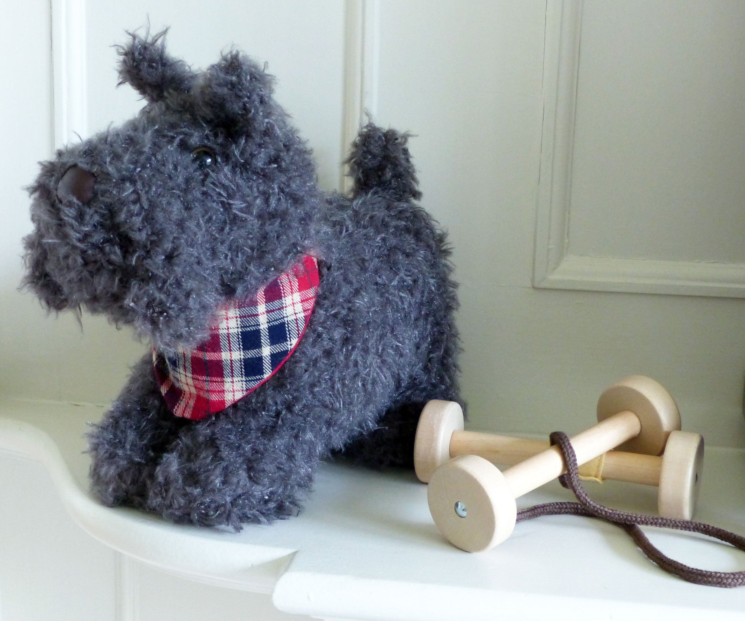 Baby Toys - Scottie Dog Pull Along By Little Bird Told Me