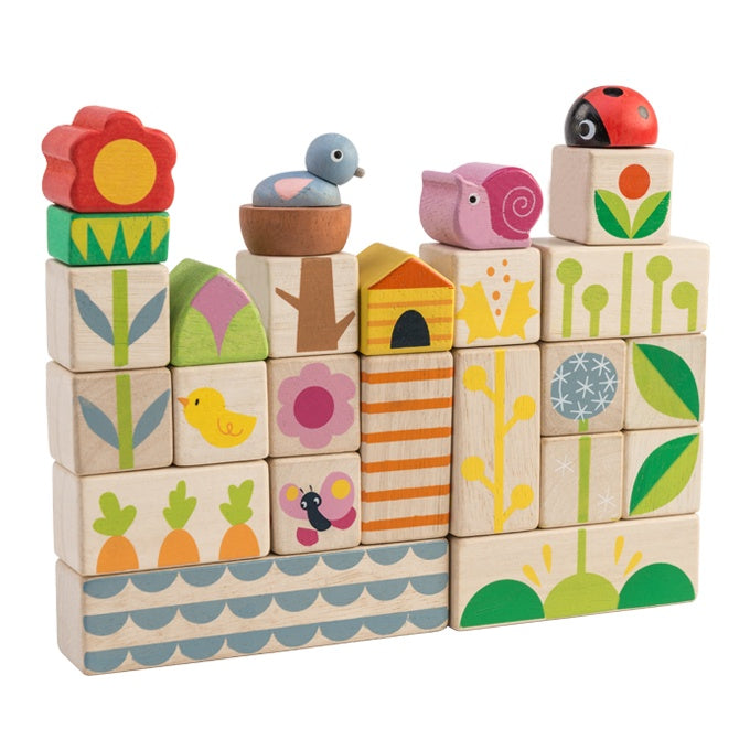 Garden best sale building blocks