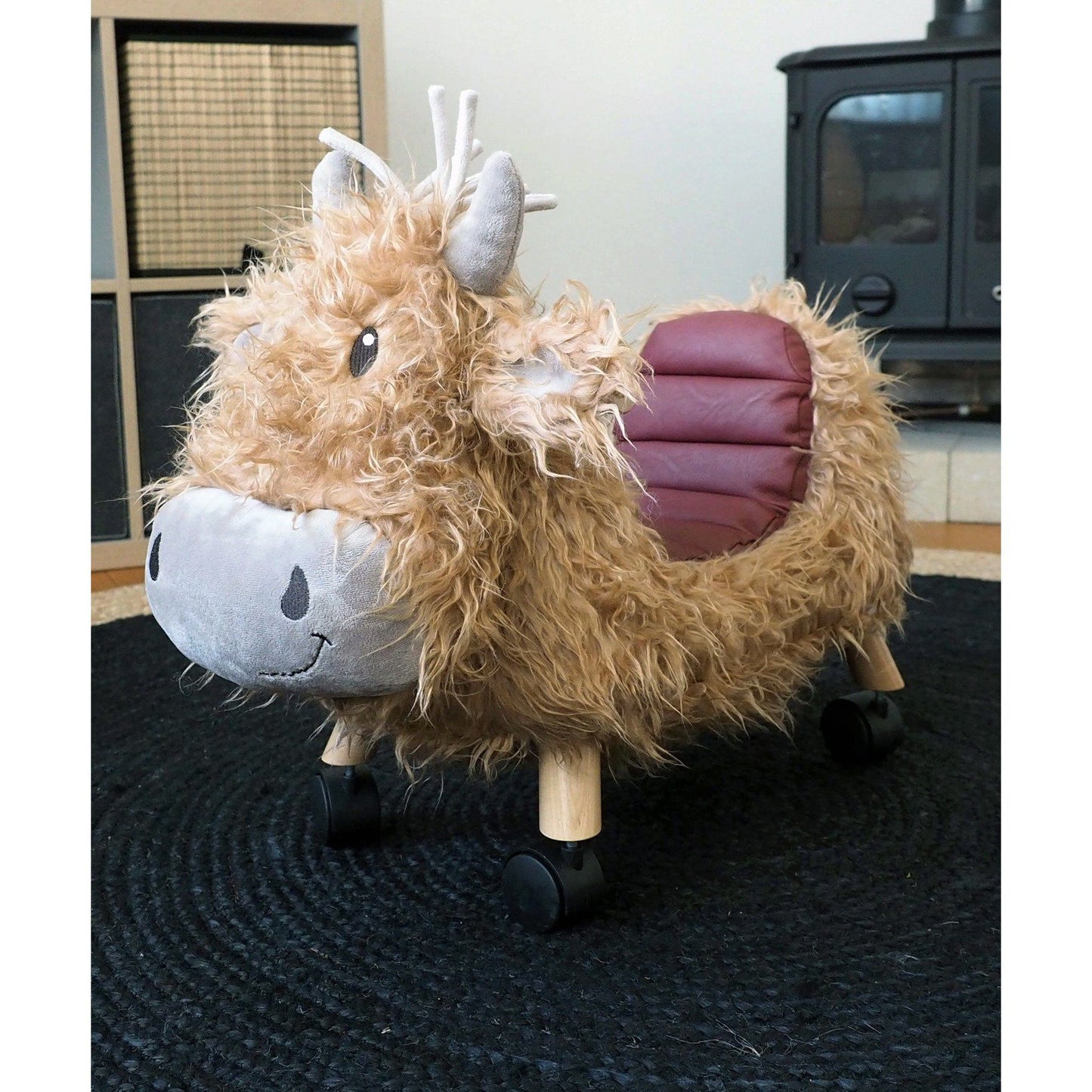 Ride On Toys - Hubert Ride On Highland Cow By Little Bird Told Me