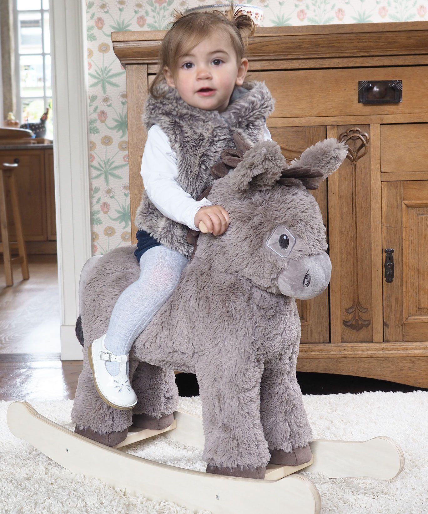 Rocking Animals - Norbert Rocking Donkey (12m+) By Little Bird Told Me