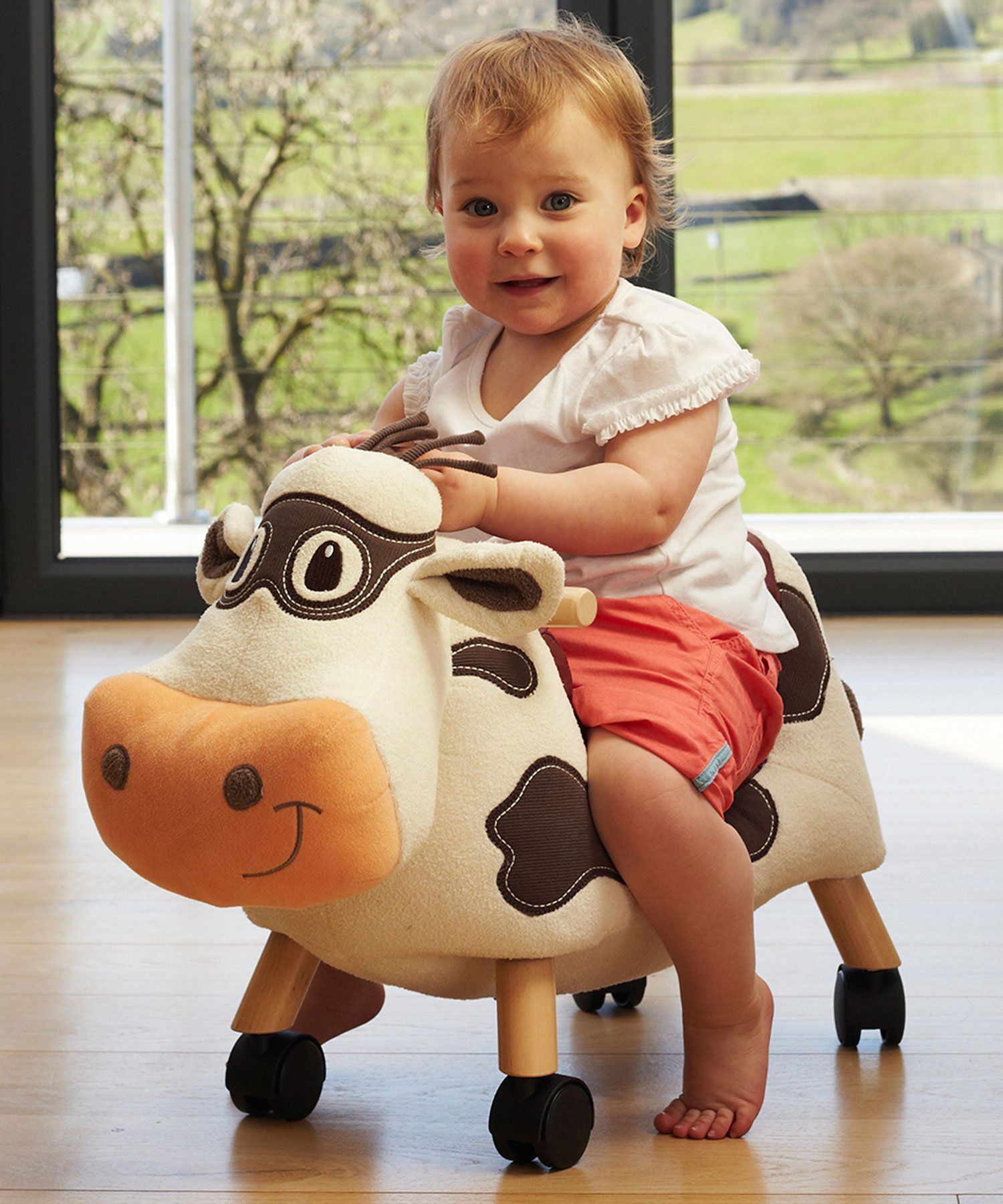 Rocking Horse - Moobert Ride On Cow By Little Bird Told Me