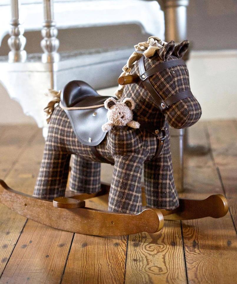 Rocking Horse - Rufus And Ted Rocking Horse (9m+) By Little Bird Told Me