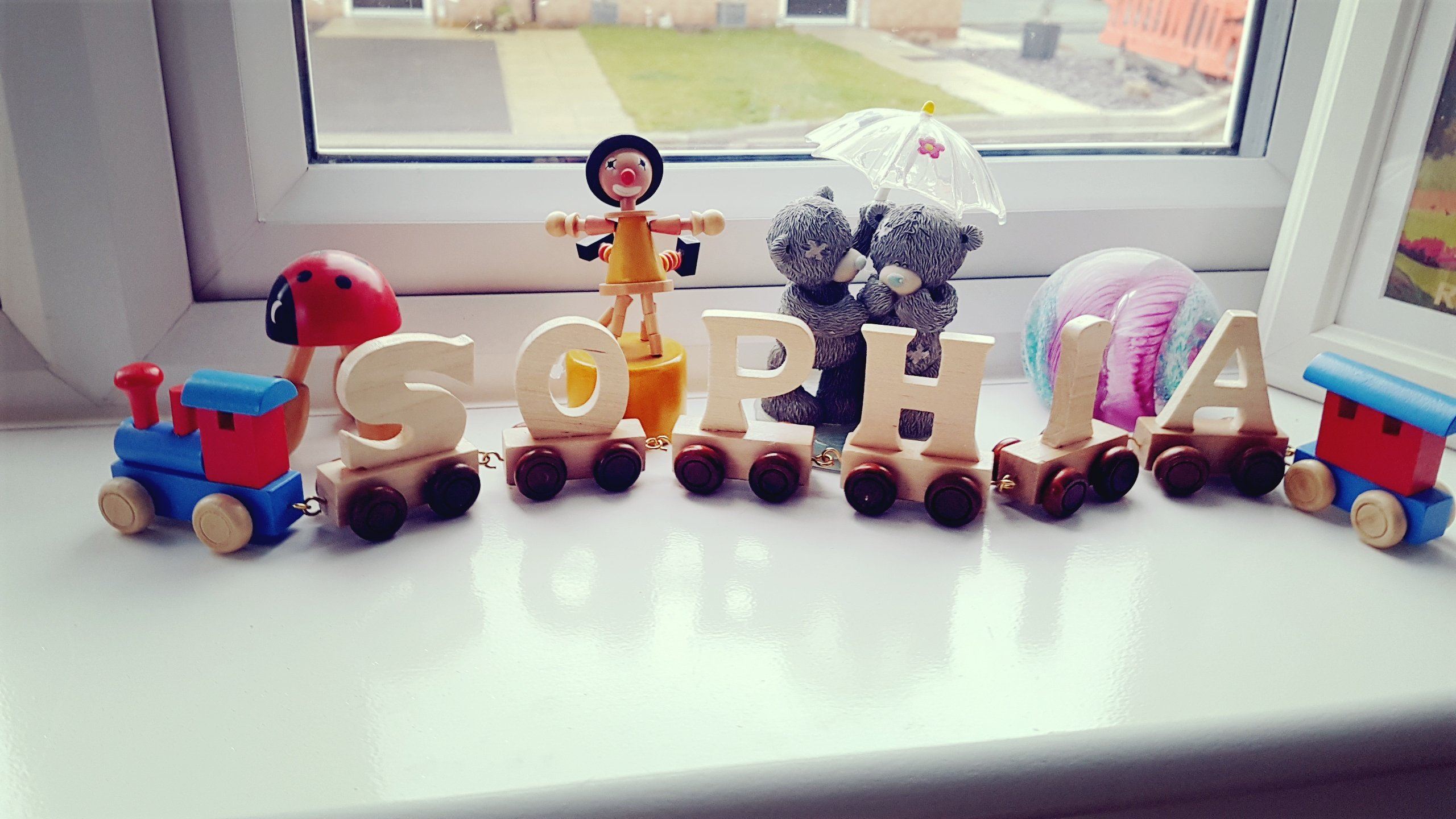 Train Names - Wooden Train Letters & Engine Sets