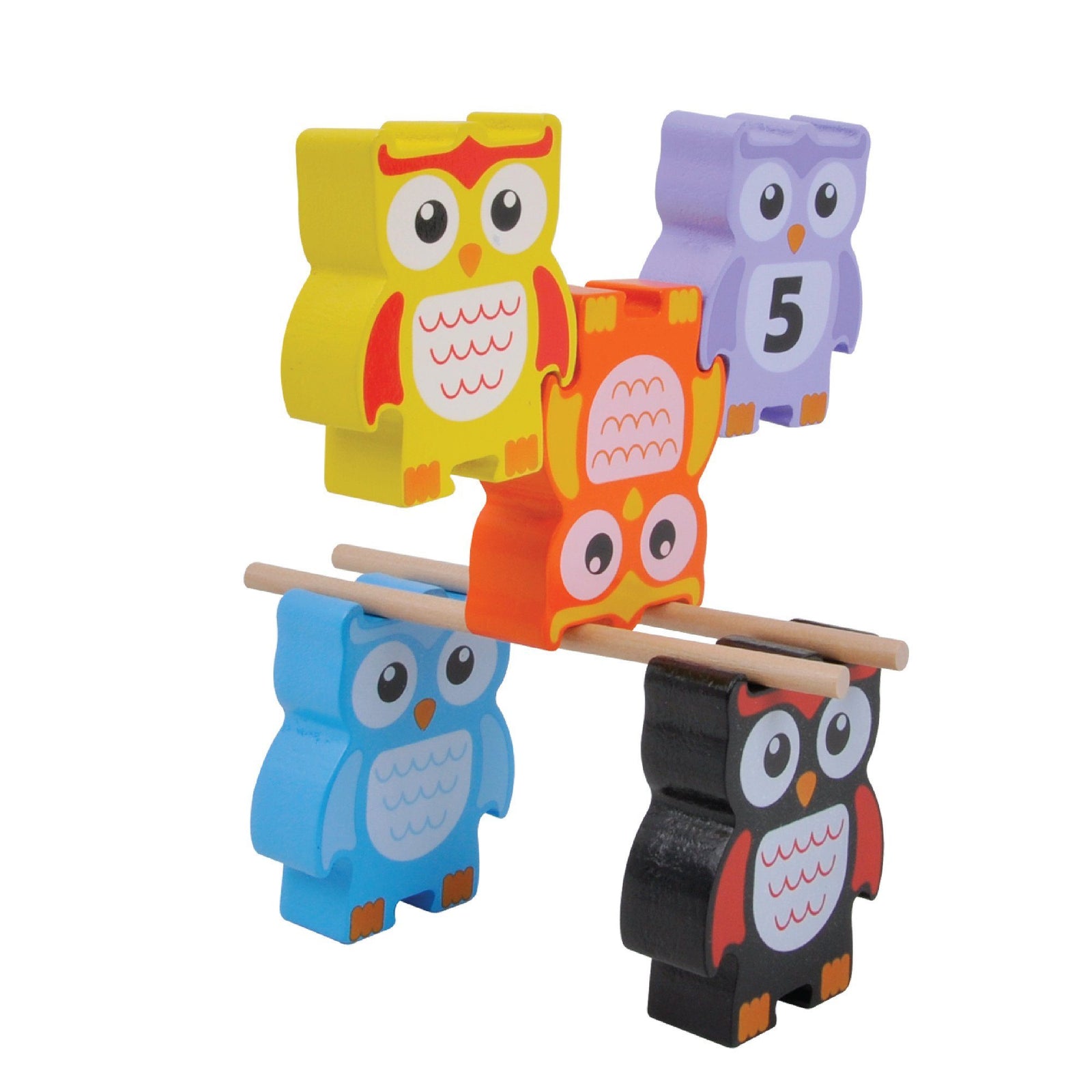 Wooden Toys - Stacking Owls